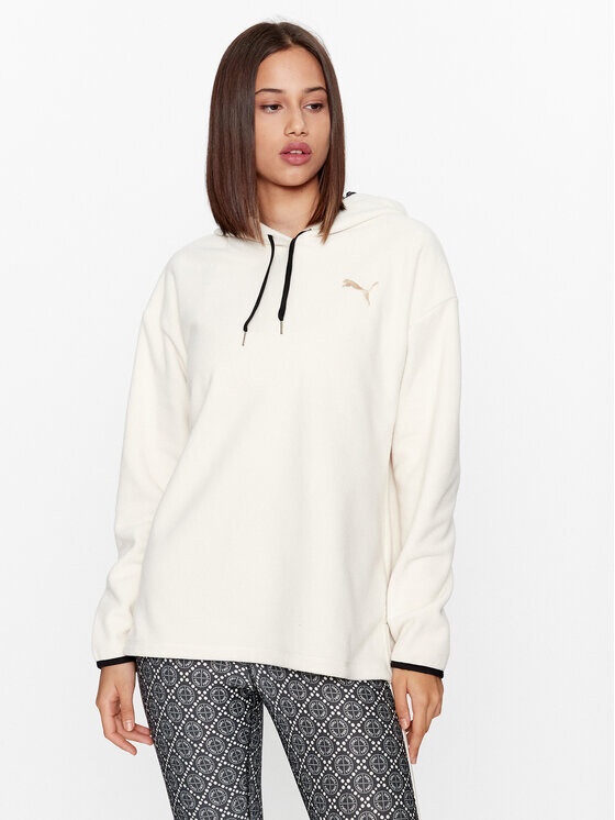 

Флисовая куртка стандартного кроя Puma, экрю