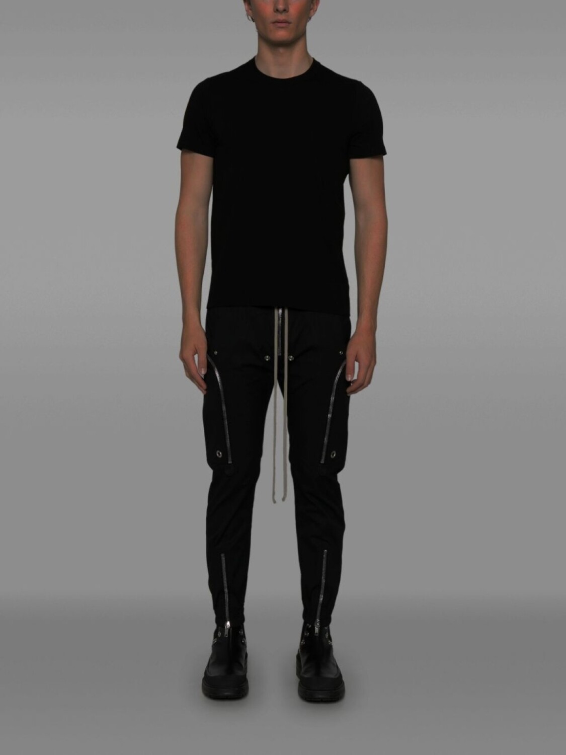 Rick Owens футболка Short Level, черный — фото 2