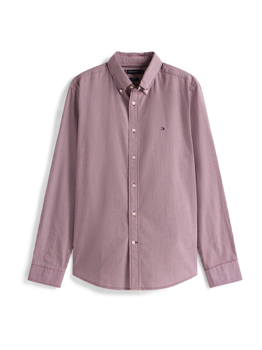 

Рубашка на пуговицах классического кроя TOMMY HILFIGER FLEX, красный