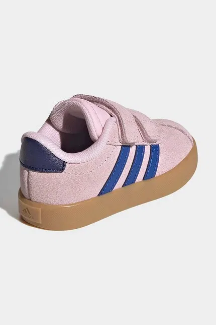 Кроссовки детские VL Court 3.0 Adidas, розовый — фото 3
