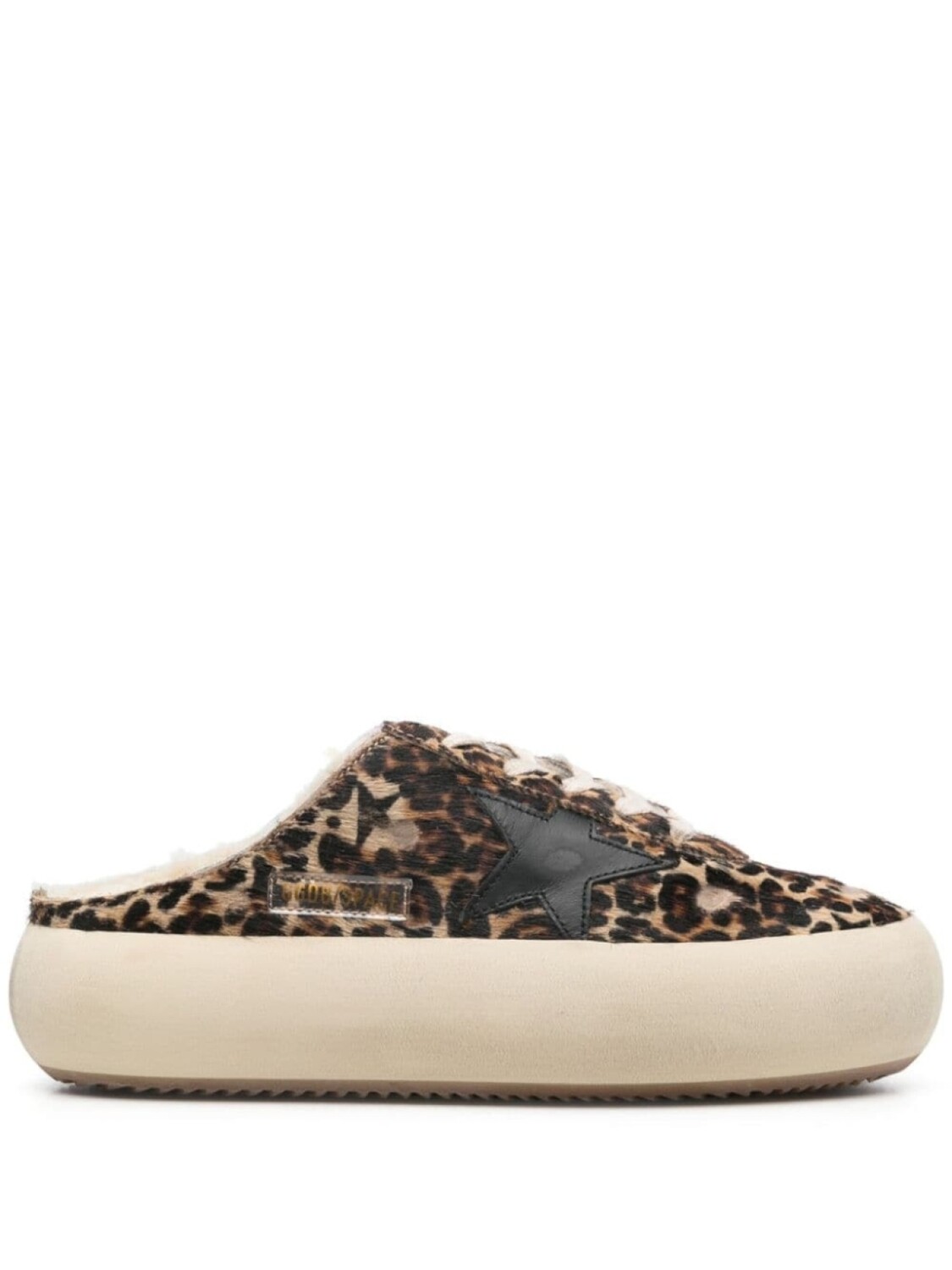 Golden Goose кроссовки Space Sabot, коричневый