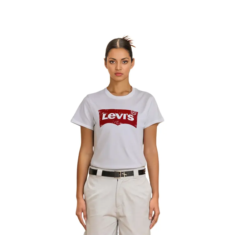 Женская футболка Levi's levi’s, цвет Black — фото 4