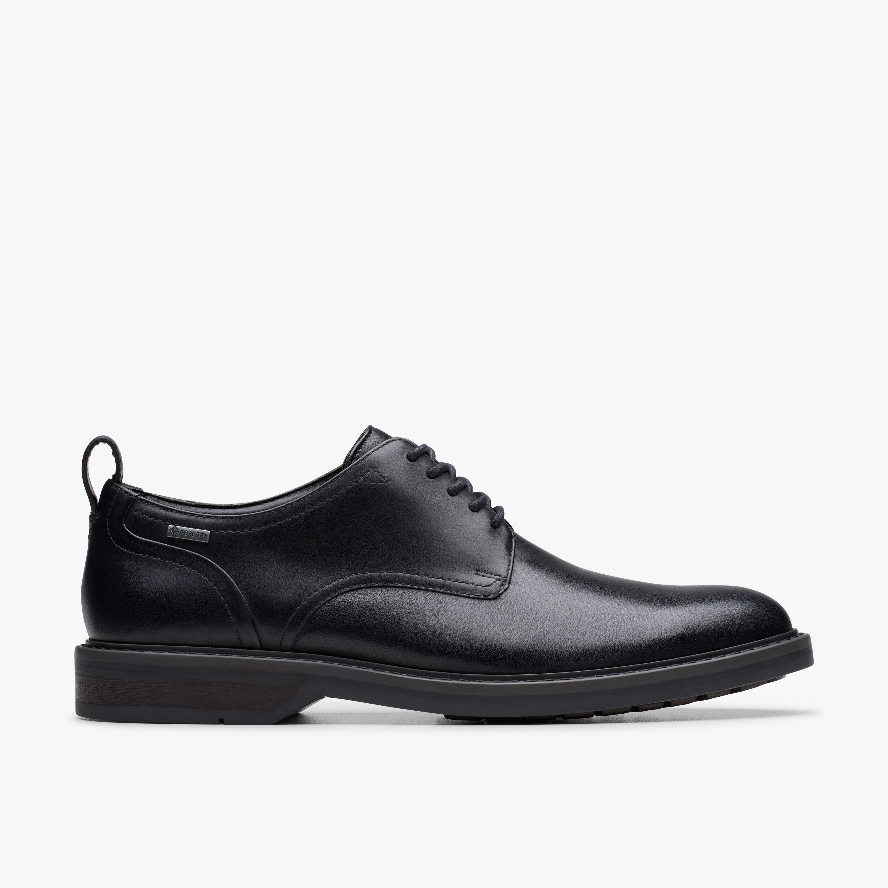 Туфли Aldwin LaceGTX Clarks, Black Leather