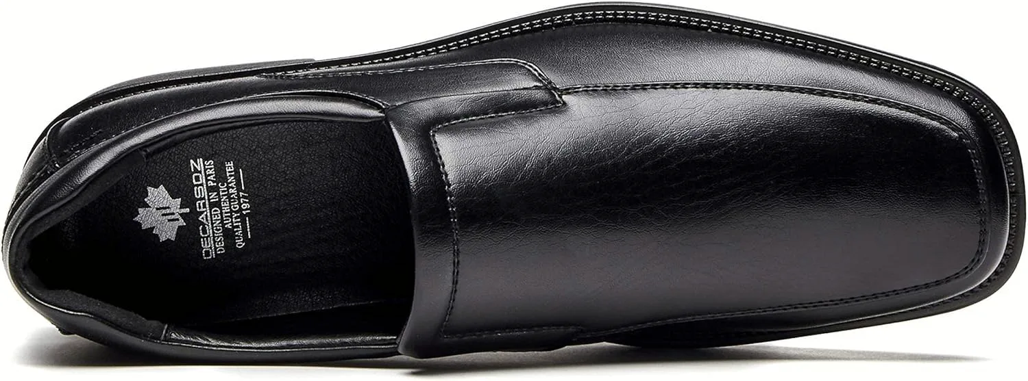 

Мужские классические туфли DECARSDZ, слипоны, повседневные лоферы для мужчин, черный