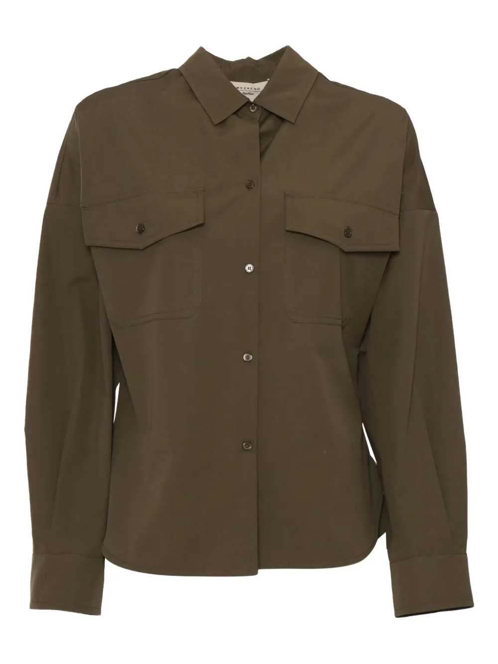 

Рубашка Skipper с карманом Weekend Max Mara, зеленый