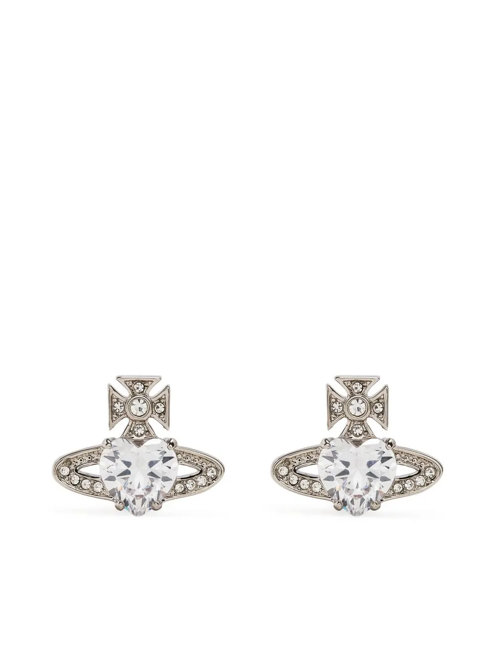 

Серьги с декором Orb Vivienne Westwood, серебяный
