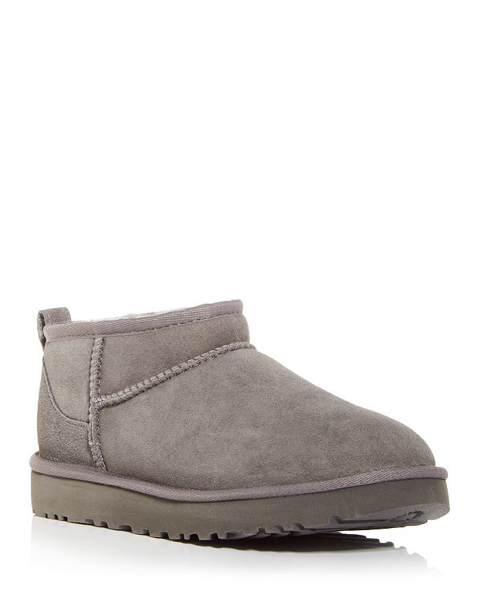 

Угги Women's Classic Ultra Mini Shearling UGG, серый