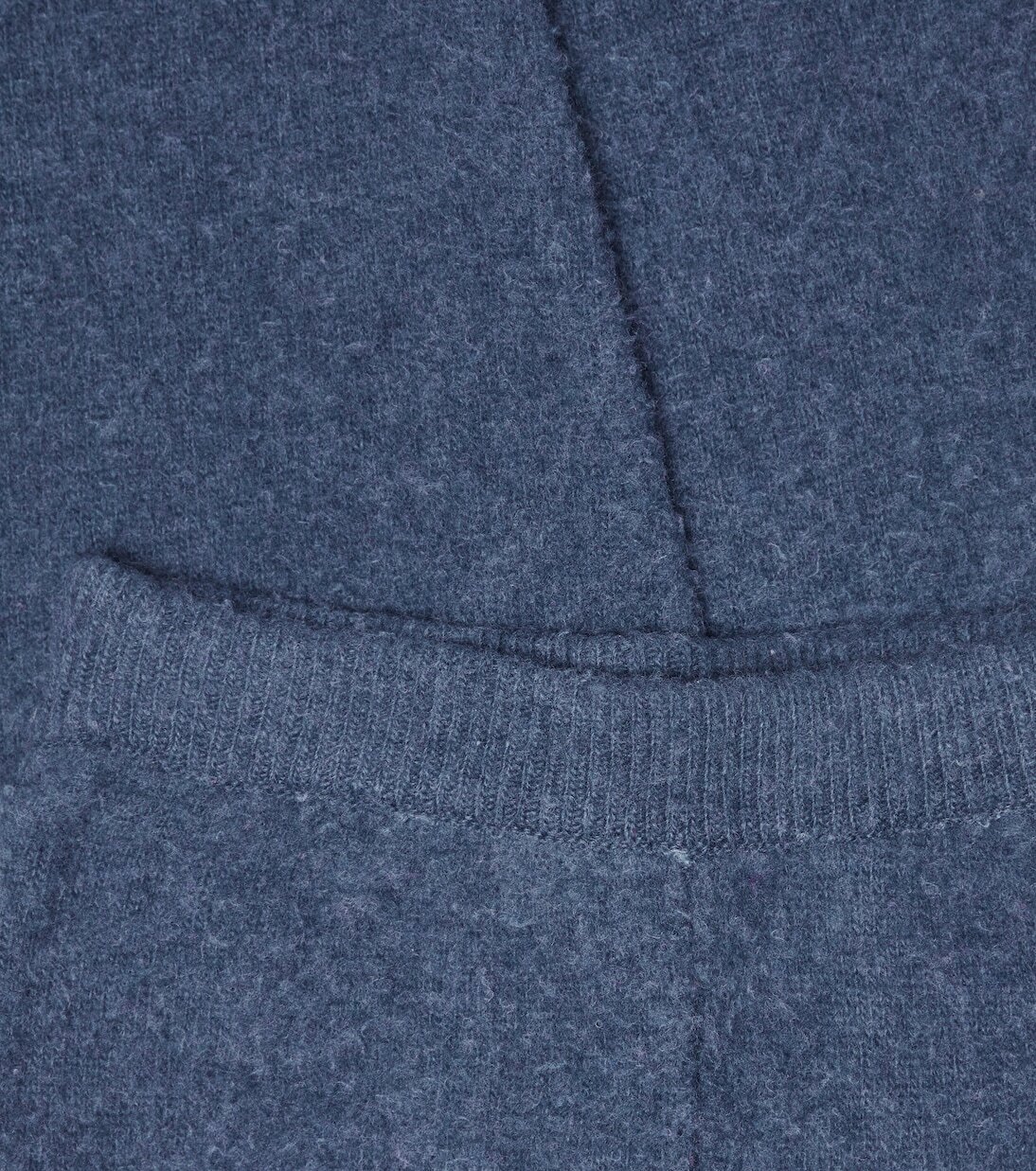 Брюки Bugsy из шерсти и кашемира The Row Kids, Denim Blue Melange — фото 3
