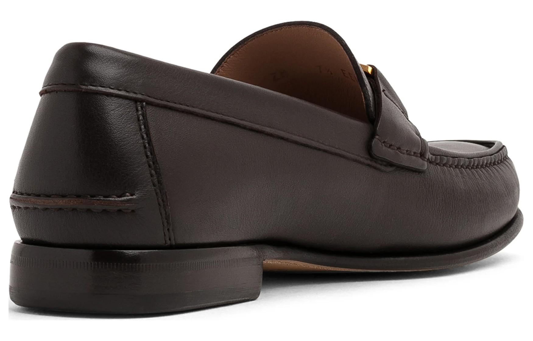 

Повседневные туфли Ferragamo для мужчин, цвет кофе