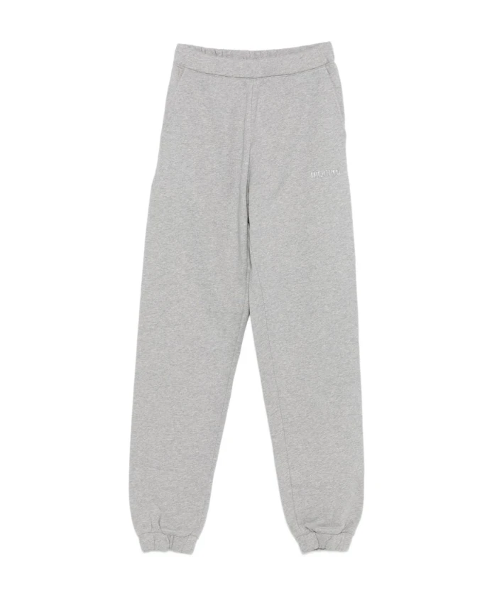 

Светло-Серые брюки из шелка и нейлона The Attico, серый