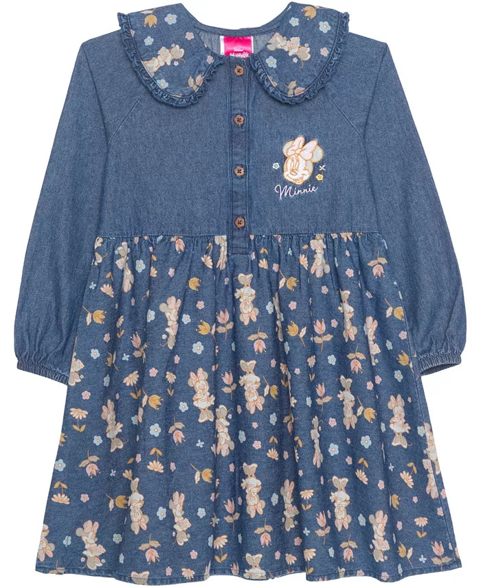 

Платье Minnie Flowers для девочек 2T-6X Hybrid, синий