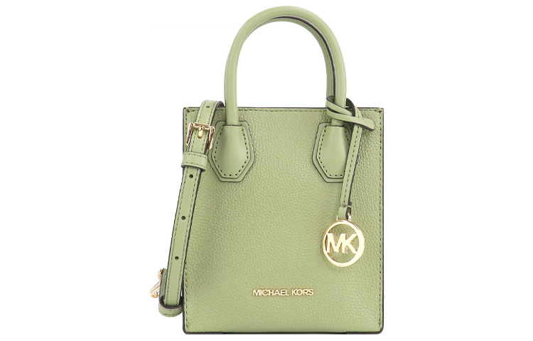 

MICHAEL KORS Кожаный багажник Мерсер Мини женский в зелёном цвете