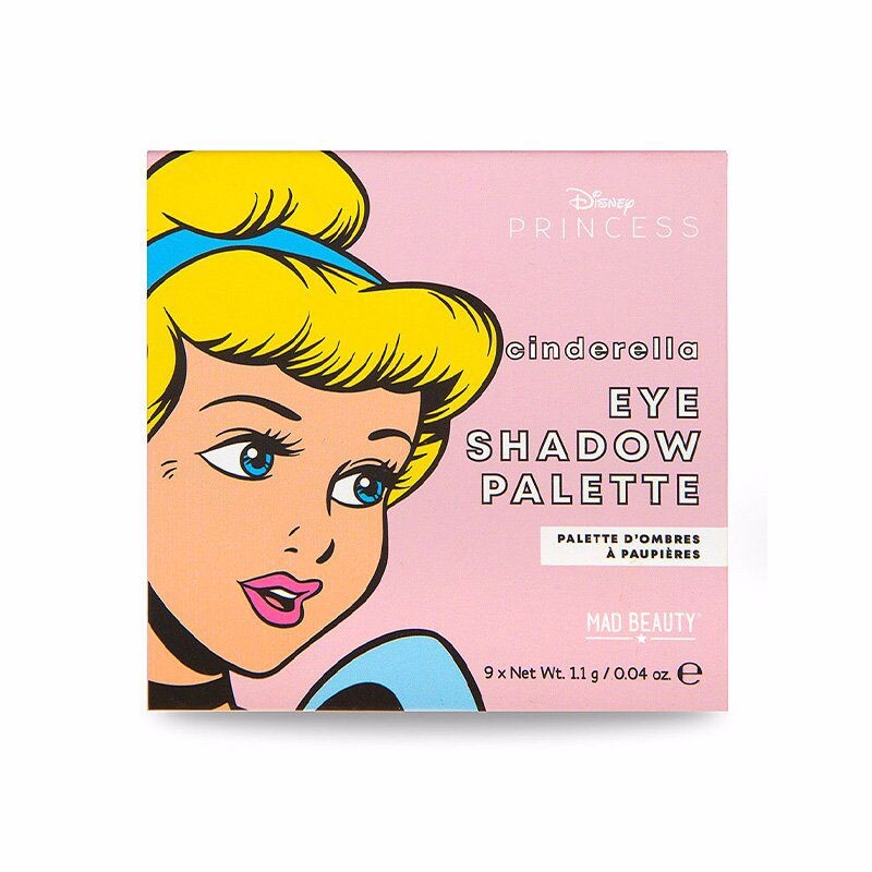 

Тени для век Disney Pop Mini Paleta Sombras Cenicienta Mad Beauty, 10 гр.