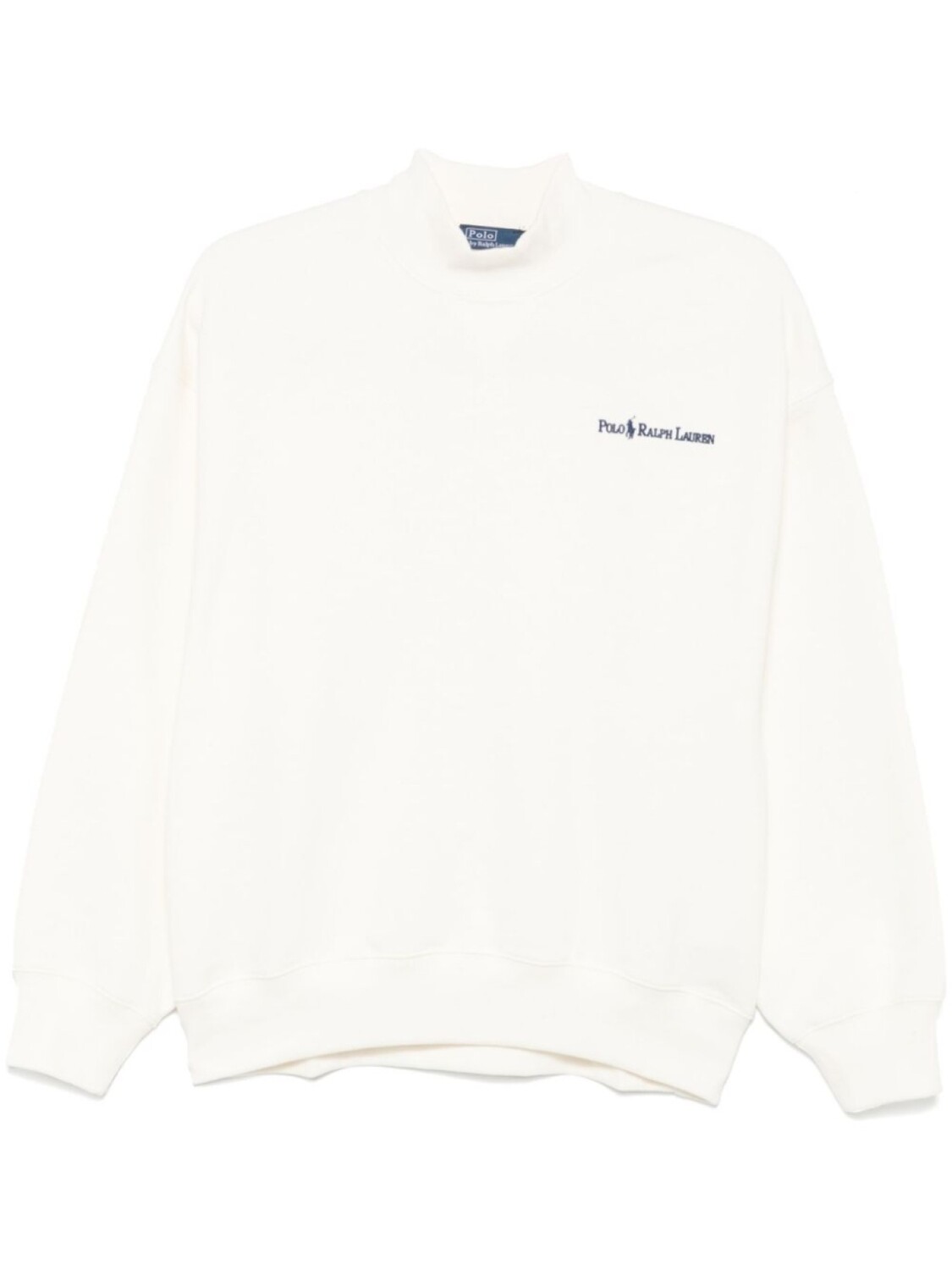 

Толстовка с воротником-стойкой и логотипом Polo Ralph Lauren, белый