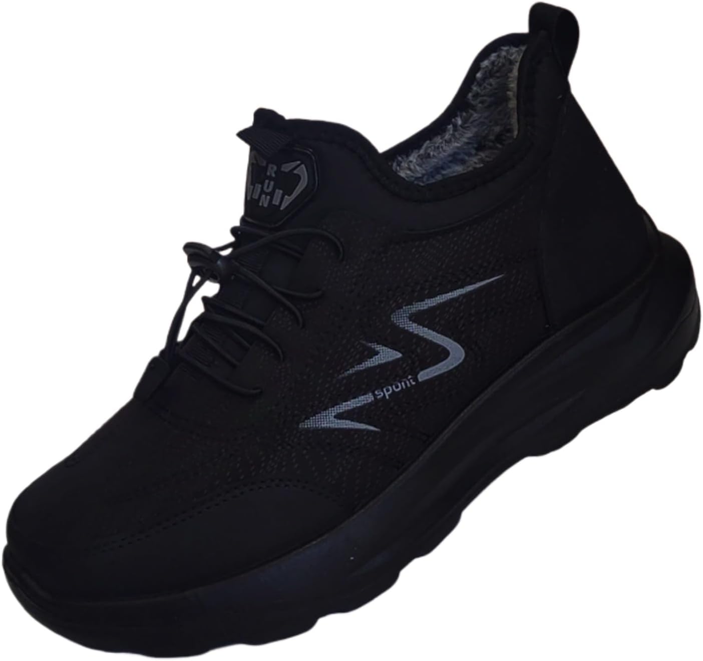 

Зимние мужские теплые кроссовки HOUDBDOL, шнуровка и утепленные ботинки, противоскользящие, повседневные и изолированные туфли, подходят для зимних уличных занятий, работы и фермы, черный