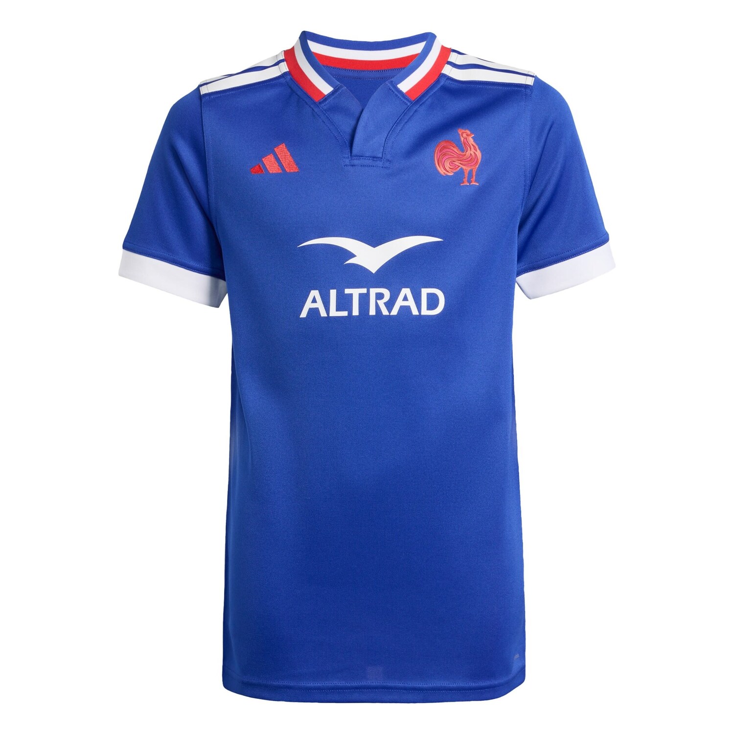 Adidas Performance Футболка для тренировок 'France rugby Home youth replica' в синем цвете — фото 3