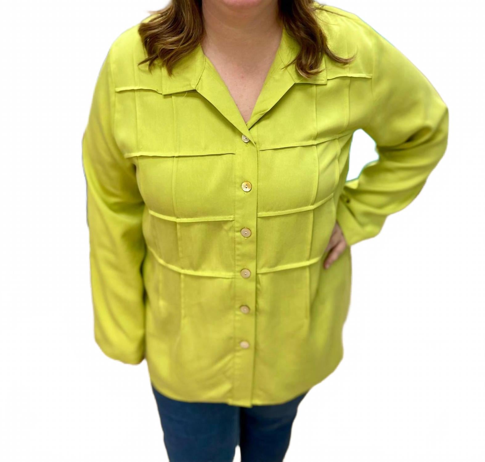 

Киви топ с длинным рукавом TooFan, Kiwi