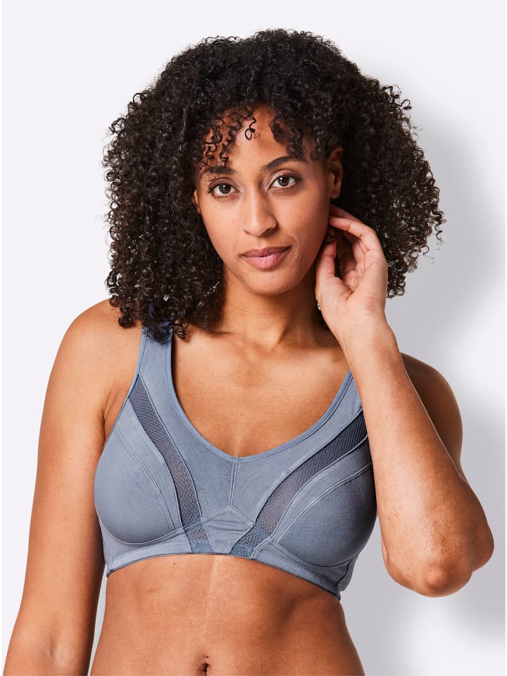 

Бюстгальтер Relief без косточек дымчато-синего цвета WITT WEIDEN