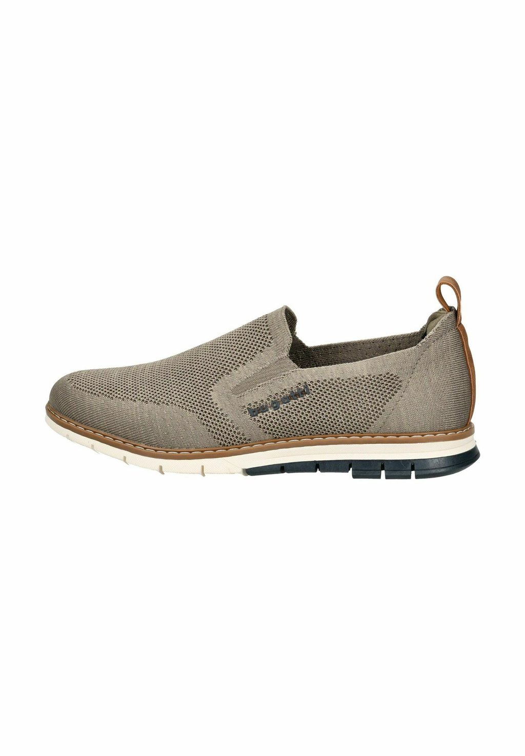 

Кроссовки Slip-ons bugatti, серо-коричневый