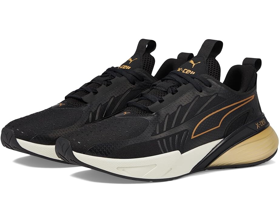 

Кроссовки PUMA X-Cell Action Molten Metal, цвет Puma Black/Puma Gold/Warm White