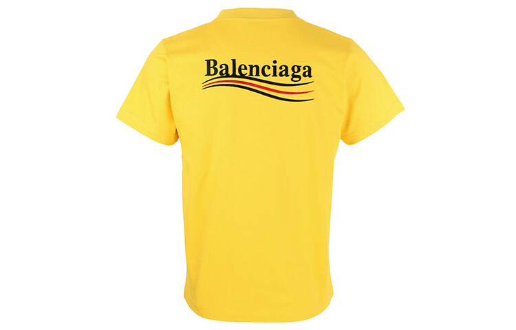 

Футболка мужская Balenciaga, желтый