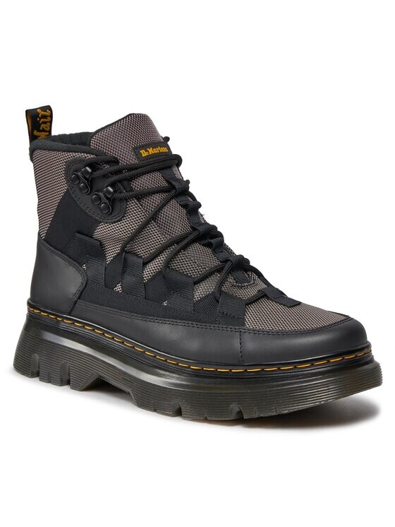

Ботильоны на шнуровке Dr. Martens, серый