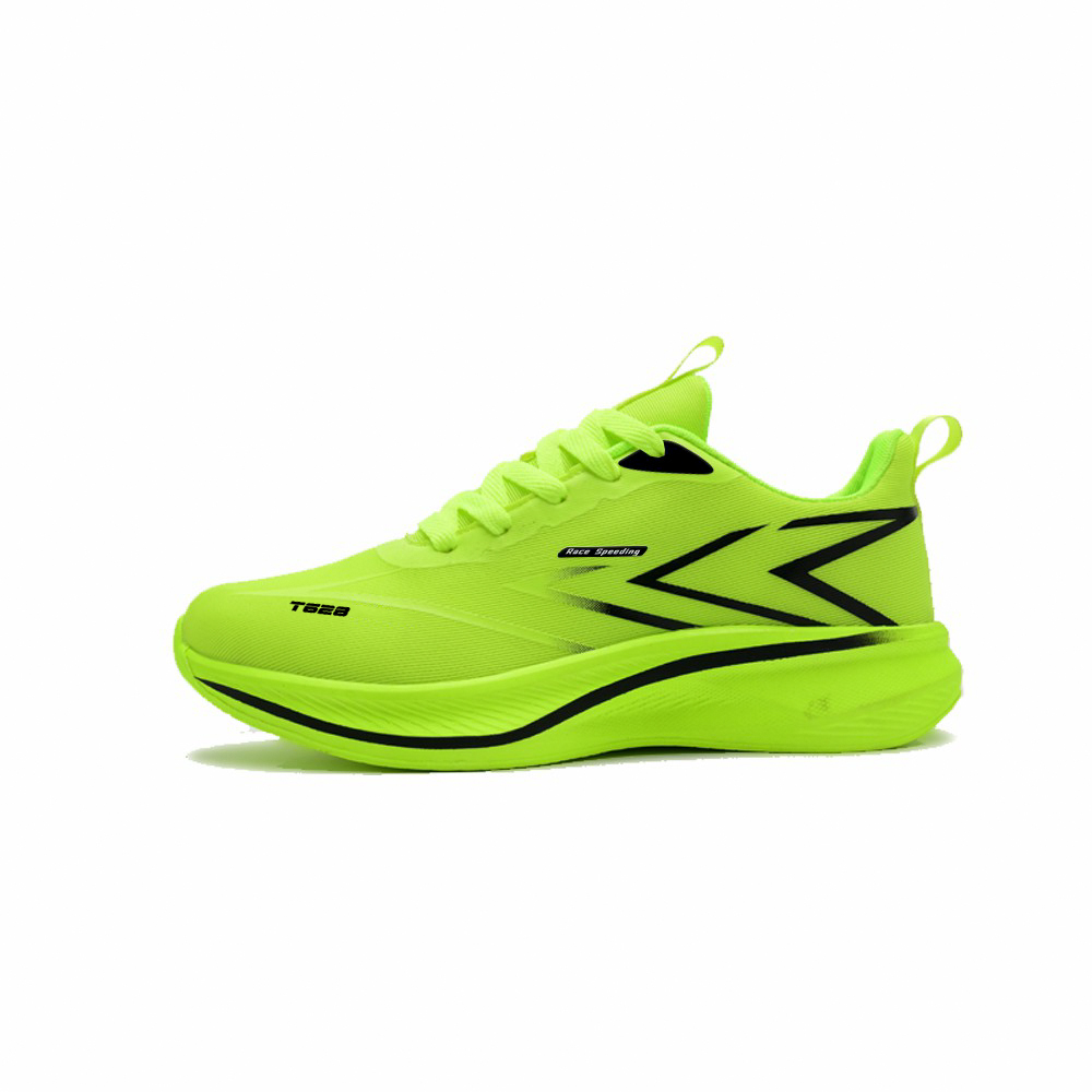 

T628 Низкие кеды унисекс с градиентом неоново-зеленого цвета, цвет Neon Green