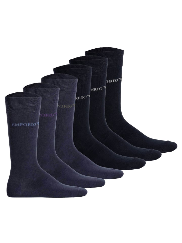 

Носки Emporio Armani, цвет schwarz/marine