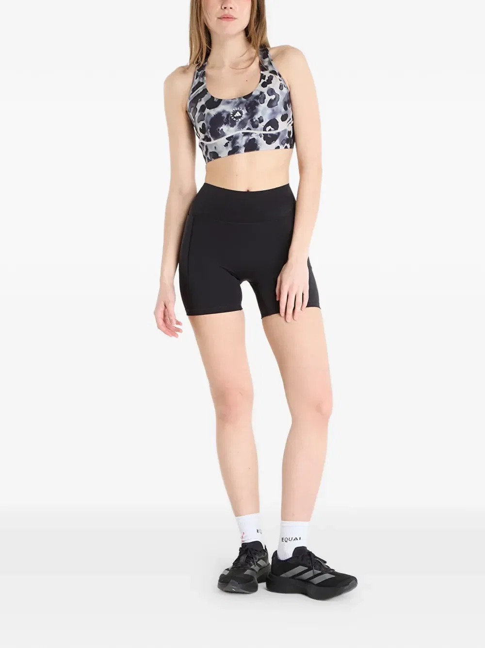 Шорты с логотипом Optime Power Adidas, черный — фото 2