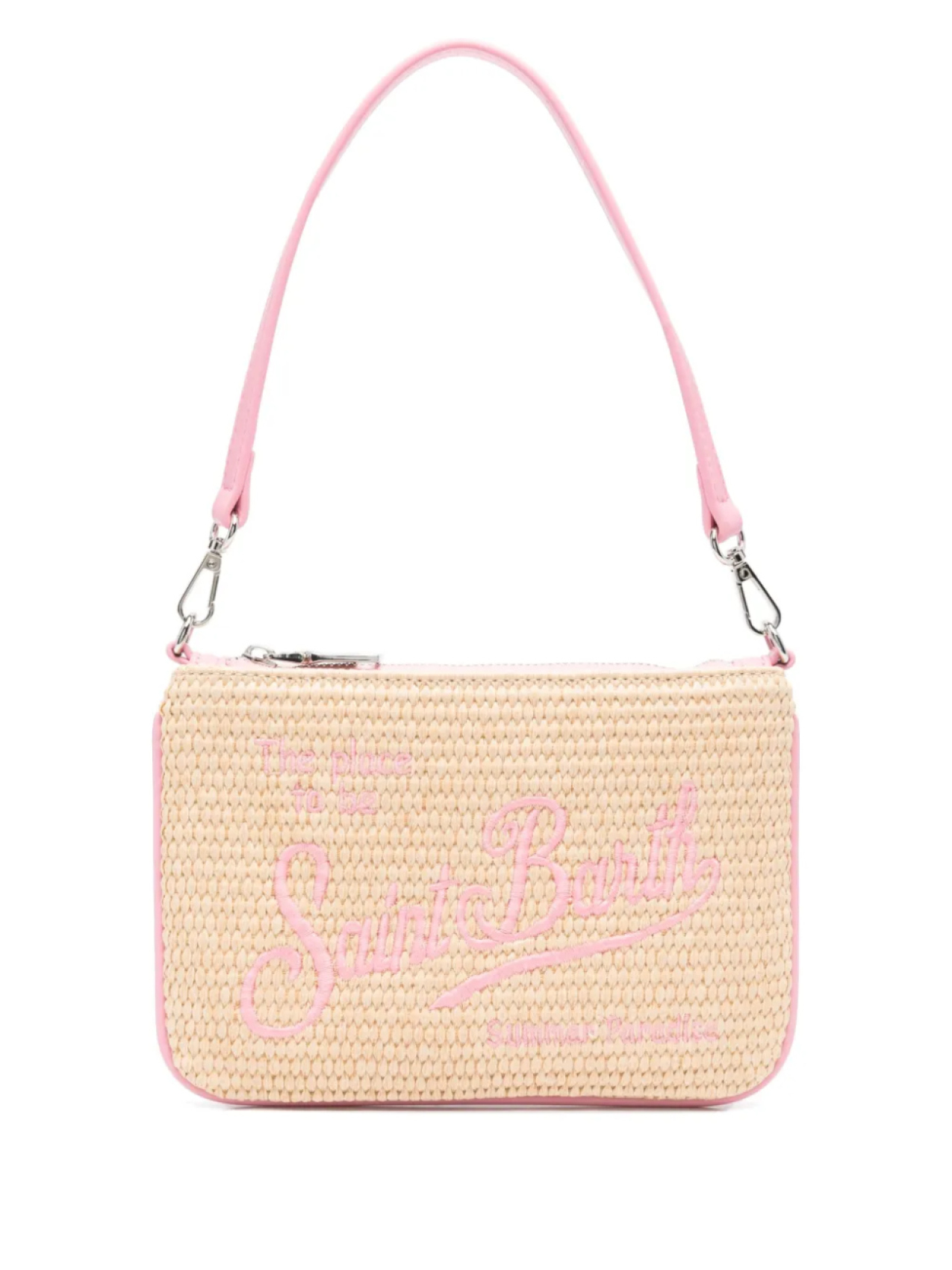 

Соломенный клатч Mini Parisienne MC2 Saint Barth, нейтральный