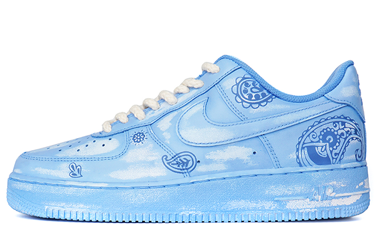 

Кроссовки Nike Air Force 1 Skateboard Shoes Unisex Low-Top Blue/White