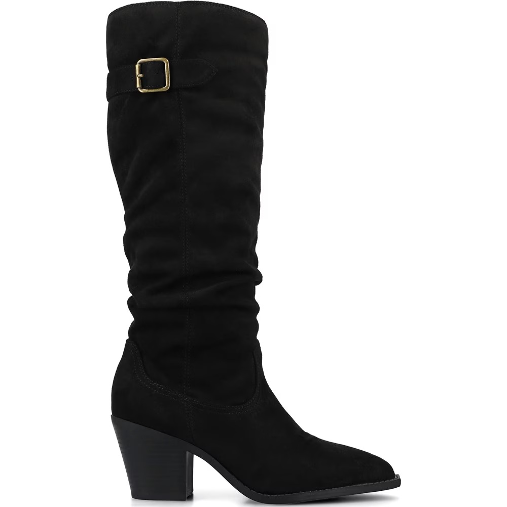 Высокие сапоги Kaleah с широким голенищем Journee, черный — фото 2