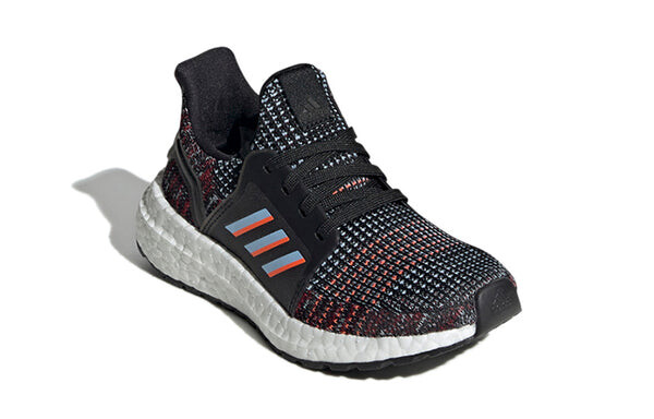 Кроссовки ultraboost 19 красные Adidas, черный — фото 3