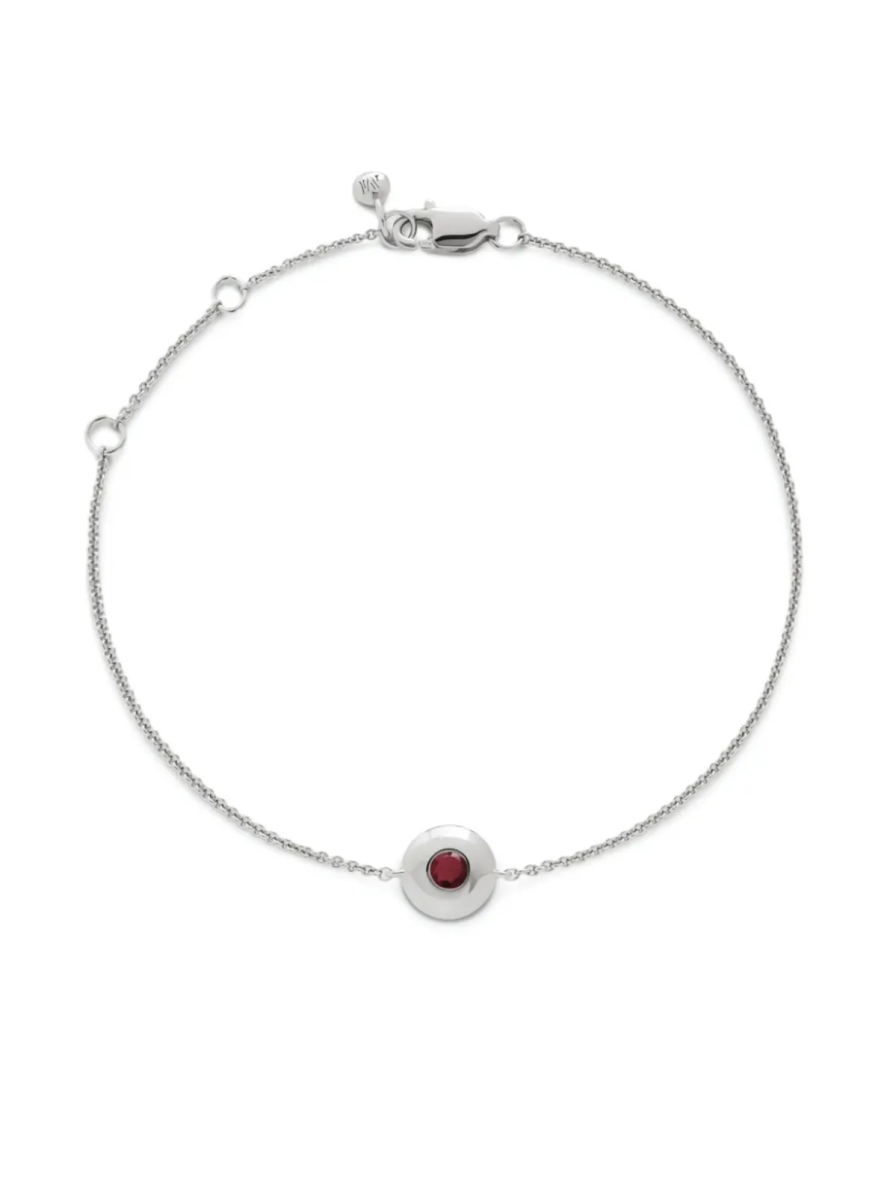 

Monica Vinader браслет July Birthstone, серебряный