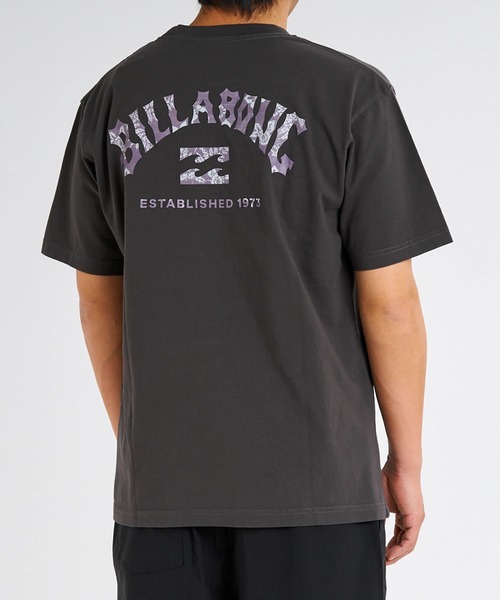 

Мужская футболка с коротким рукавом и принтом на спине Billabong, черный