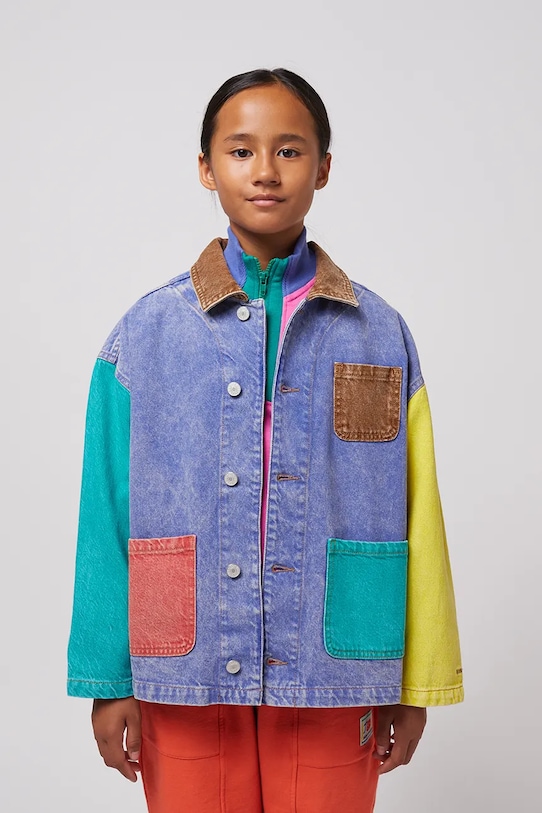 

Детская джинсовая куртка Bobo Choses, синий