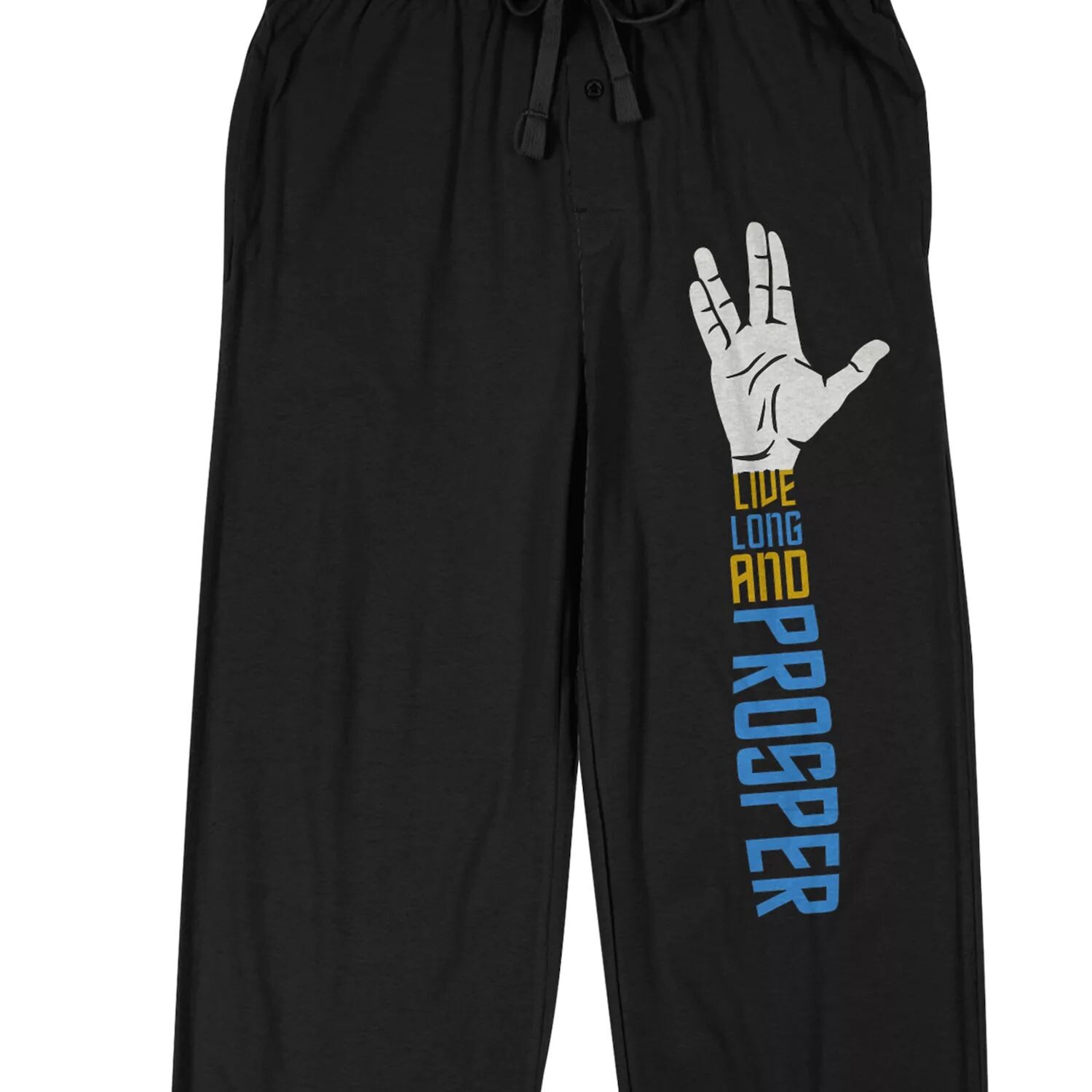 

Мужские длинные брюки для сна Star Trek Spock Hand Live Licensed Character