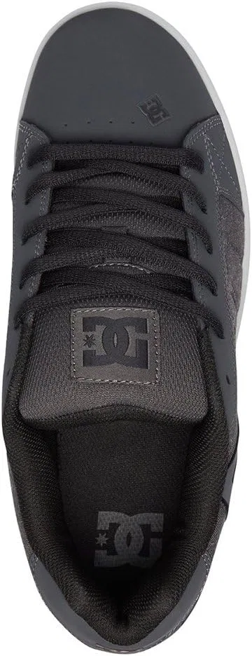 Мужские скейтбордные кроссовки DC Shoes Net Se, Grey Resin Rinse — фото 3