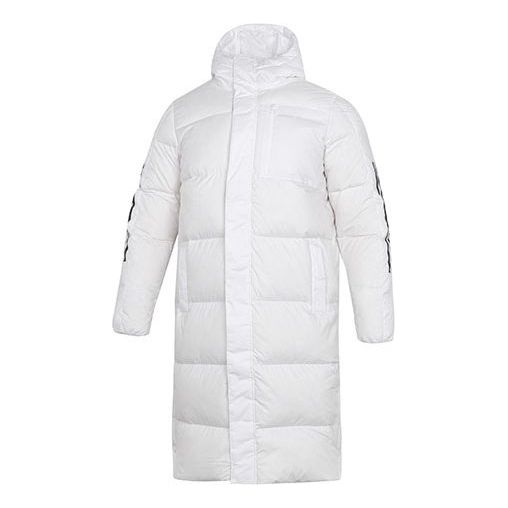 

Пуховик adidas Outdoor Athleisure Casual Sports hooded down Jacket White, белый