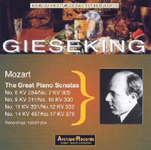 

CD диск Mozart / Gieseking: Klaviersonaten 6 7 910