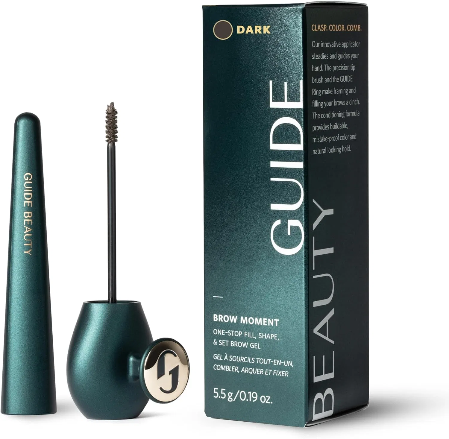 Гель для бровей Guide Beauty Brow Moment, темный, 28 г