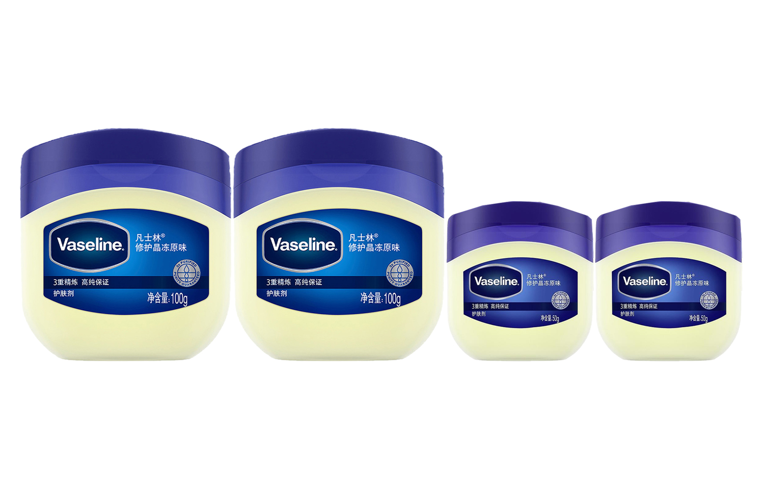 

Ремонтирующий лосьон для тела Repairing Crystal Jelly Original Flavor с увлажняющим стойким ароматом 50г/50г*2/100г/100г*3 Vaseline