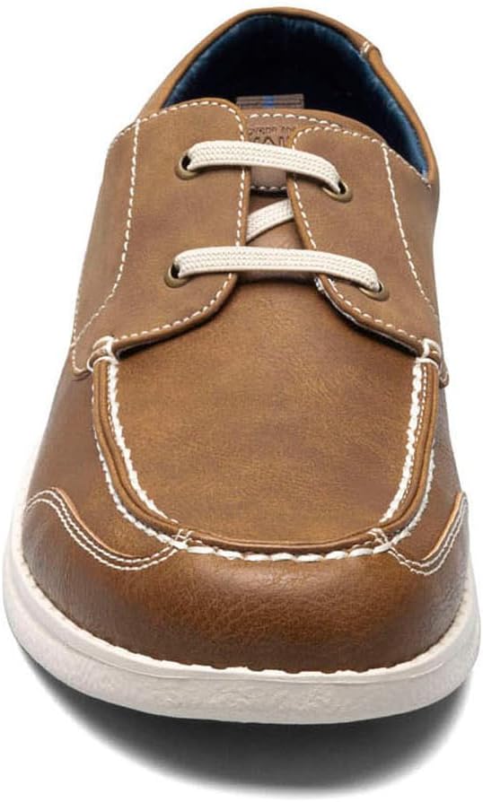 Мужские ботинки Nunn Bush, мокасины Brewski с носком Moc Toe, Tan — фото 4