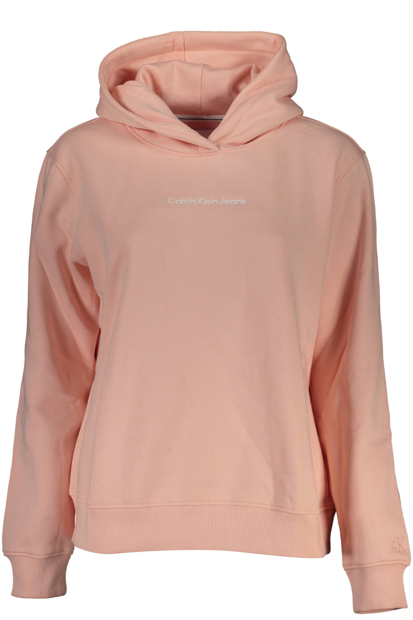 

Толстовка флисовая Calvin Klein с капюшоном, розовый
