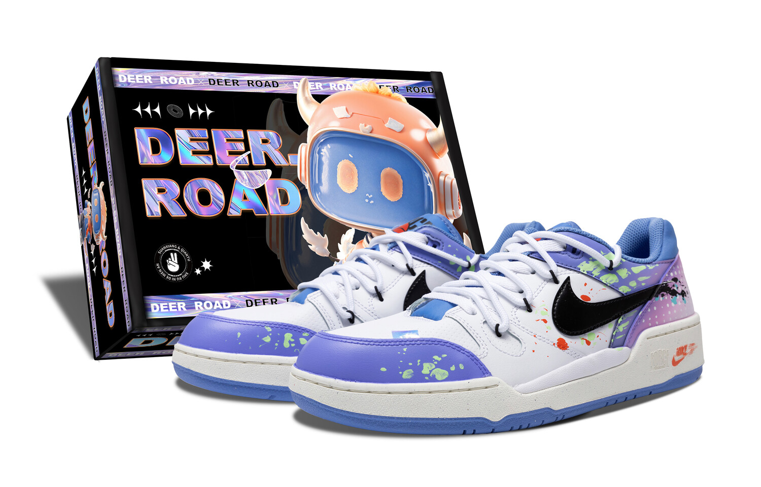 

Кроссовки Nike Full Force Skateboarding Shoes Men Low-top White/Blue/Purple, голубой, Синий, Кроссовки Nike Full Force Skateboarding Shoes Men Low-top White/Blue/Purple, голубой