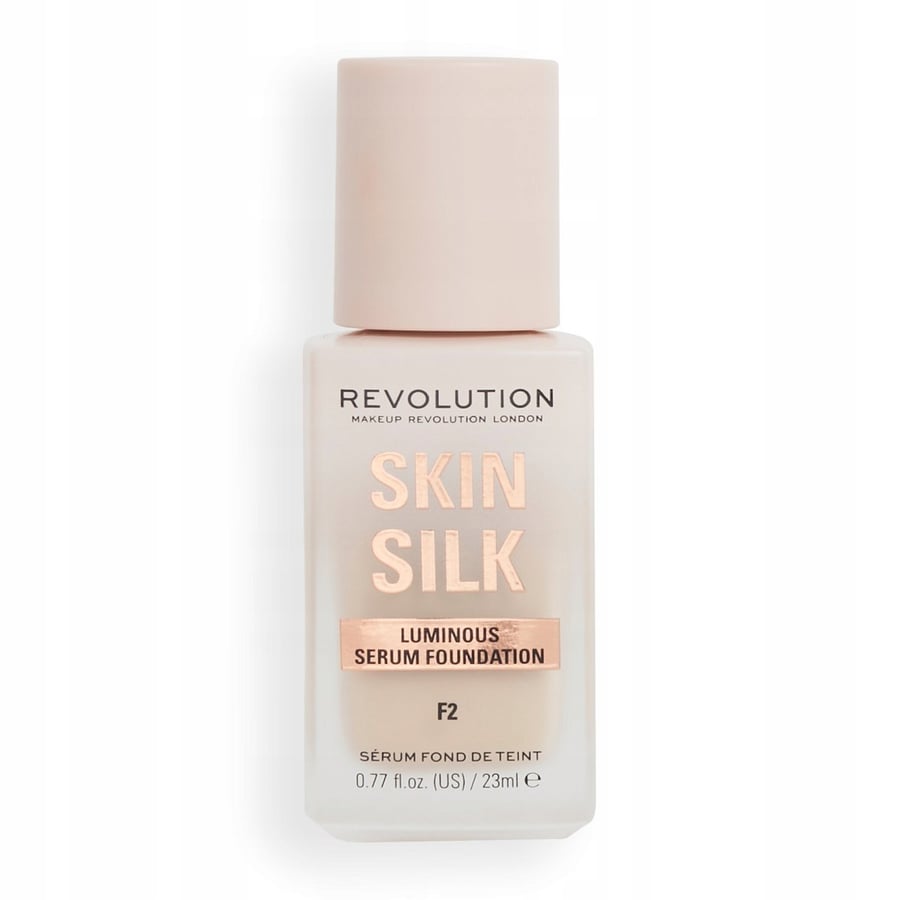 

Makeup Revolution Skin Silk F2 Foundation Serum Среднее покрытие