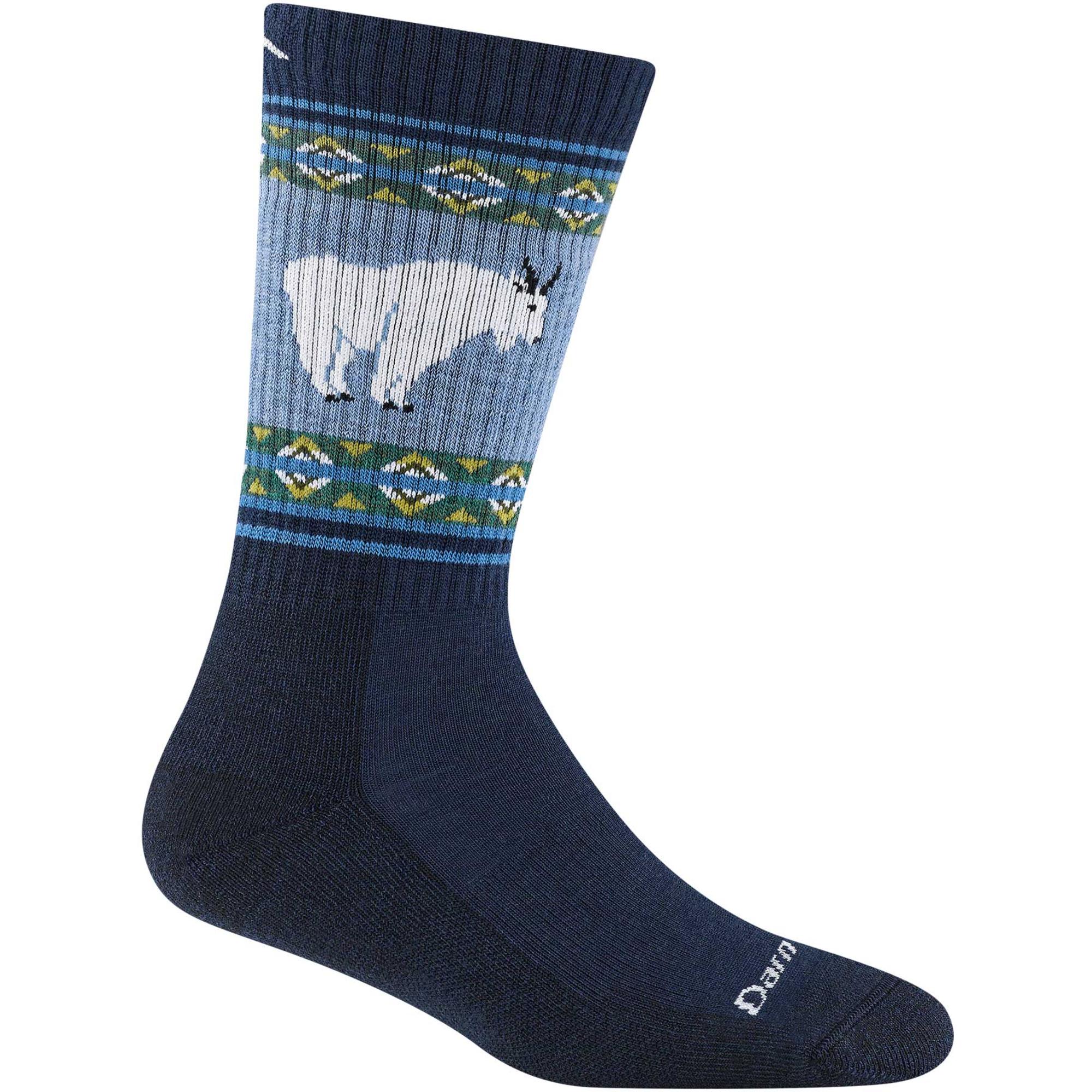 

Женские походные носки Vanna Grizzle Boot средней толщины Darn Tough Vermont, Goat Blue