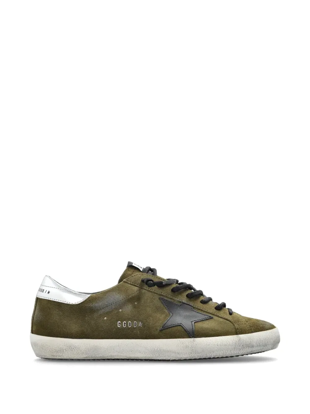 Кроссовки Super-Star с нашивкой в виде звезды GOLDEN GOOSE, зеленый