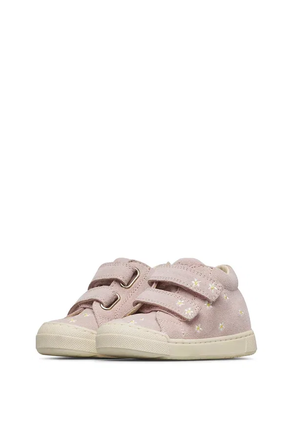 Кроссовки Falcotto Snopes embr.daisies vl high top trainers, пудрово-розовый — фото 2