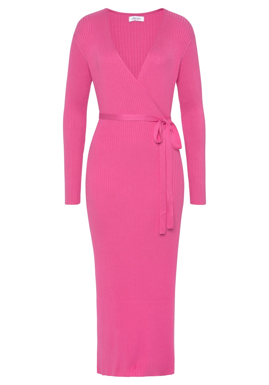 

Вязаное платье LASCANA, Pink